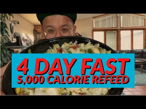 I fasted for 4 days and then ate 5,000 calories