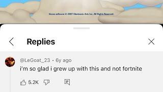 “I’m so glad I grew up with this and not Fortnite”