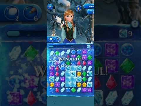 Frozen Free Fall-Level 78 3 STARS NO BOOSTERS #frozen #frozenfreefall