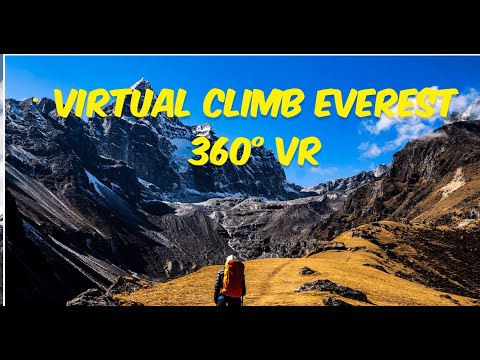 Virtual Climb: Experience Mount Everest in 360° VR | Epic Adventure from Base Camp to Summit!