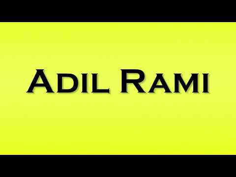 Pronunciation of Adil Rami