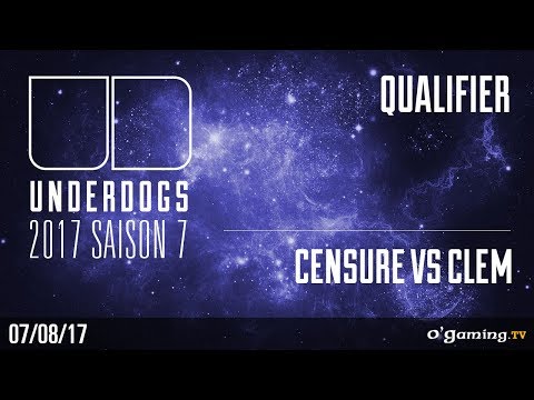 Censure vs Clem - Underdogs S7 - Qualifier - Starcraft 2