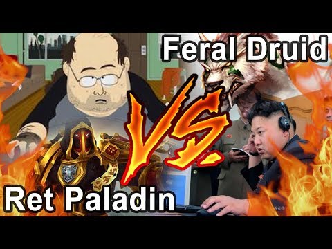 Savix Ret Paladin Vs Claak Feral Druid ft. Holinka Solo Que