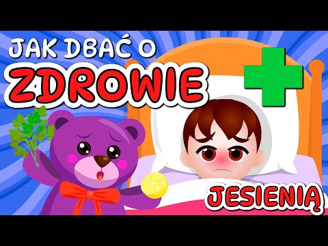 😷🦠 Jak dbać o zdrowie jesienią - Film edukacyjny dla dzieci 🦠😷