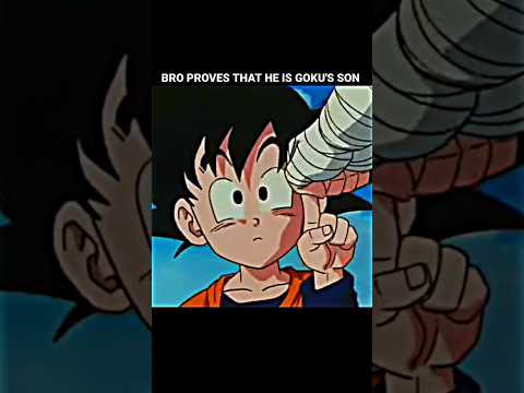 GOTEN vs IKOSE 💀 || DRAGON BALL 🔥 #goku #vegeta