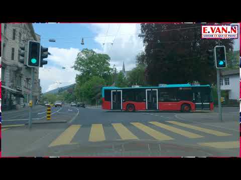 SWISS 🇨🇭 DRIVES IN 4K _ DRIVING IN BIEL-BIENNE _ MAY 2022 _ E.VAN.N TRAVEL _ E.VAN.N