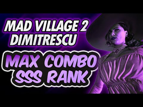 Lady Dimitrescu - Mad Village 2 MAX COMBO SSS - Resident Evil Village, Mercenaries Additional Orders