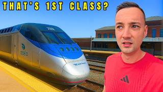 $300 1st Class Train New York To Washington D.C. 🇺🇸