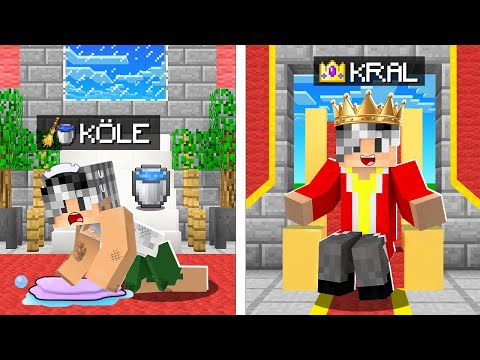 GÜROL'un KÖLELİKTEN KRALLIĞA Hikayesi - Minecraft