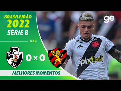 Gols e lances de Vasco da Gama x Sport