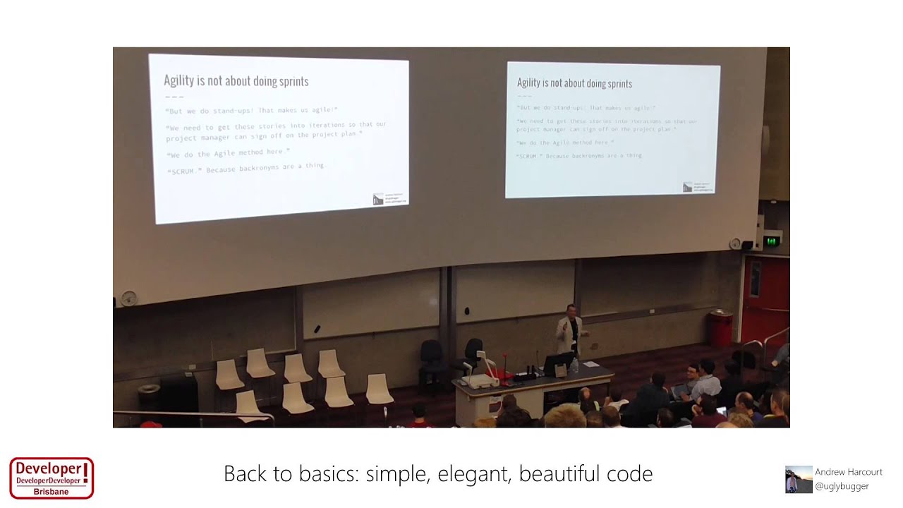 Back to basics: simple, elegant, beautiful code