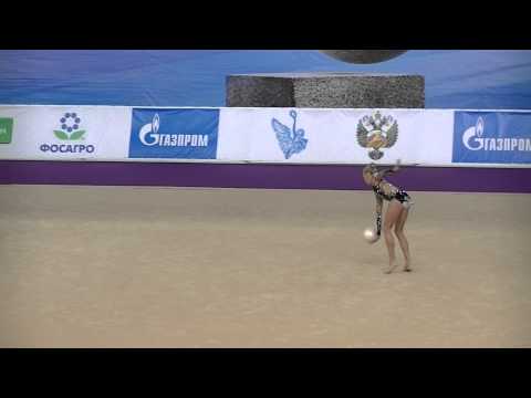 Kudryavtseva Yana (RUS)  ball  World Cup S-Petersburg 2013  Qual