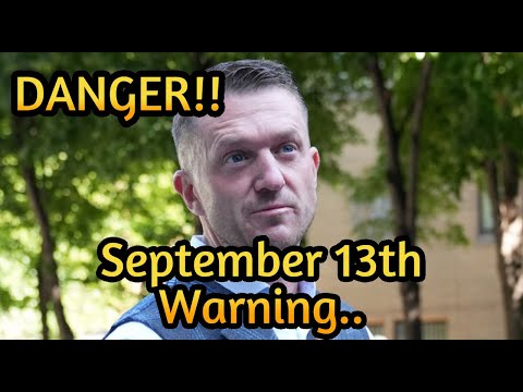 September 13th, London, A Warning To You & Mr Tommy Robinson