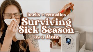 TIPS FOR COPING WITH SICK KIDS + When Mama