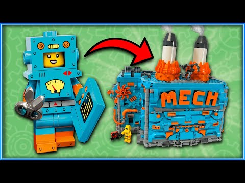 I built a LEGO Robot MECH Factory... 🤖