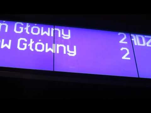 Stac. wyśw. LED, wyśw. odj. iC 3753 "SiEMiRADZKi" (KR.GŁ.-PO.GŁ.) na WR.MiK.