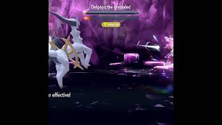 Defeating the 7 Star Delphox Raid in Pokemon Scarlet and Violet #shorts