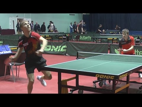 Daniil MASLOV - Andrey BUKIN Настольный теннис, Table Tennis