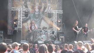 The Monolith Deathcult - Frank Skillpero drum cam - Live at Fall of Summer Fest France 2016