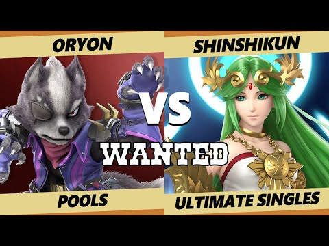 Wanted S4 C2 Pools - Oryon (Wolf) Vs. Shinshikun (Palutena) SSBU Ultimate Tournament