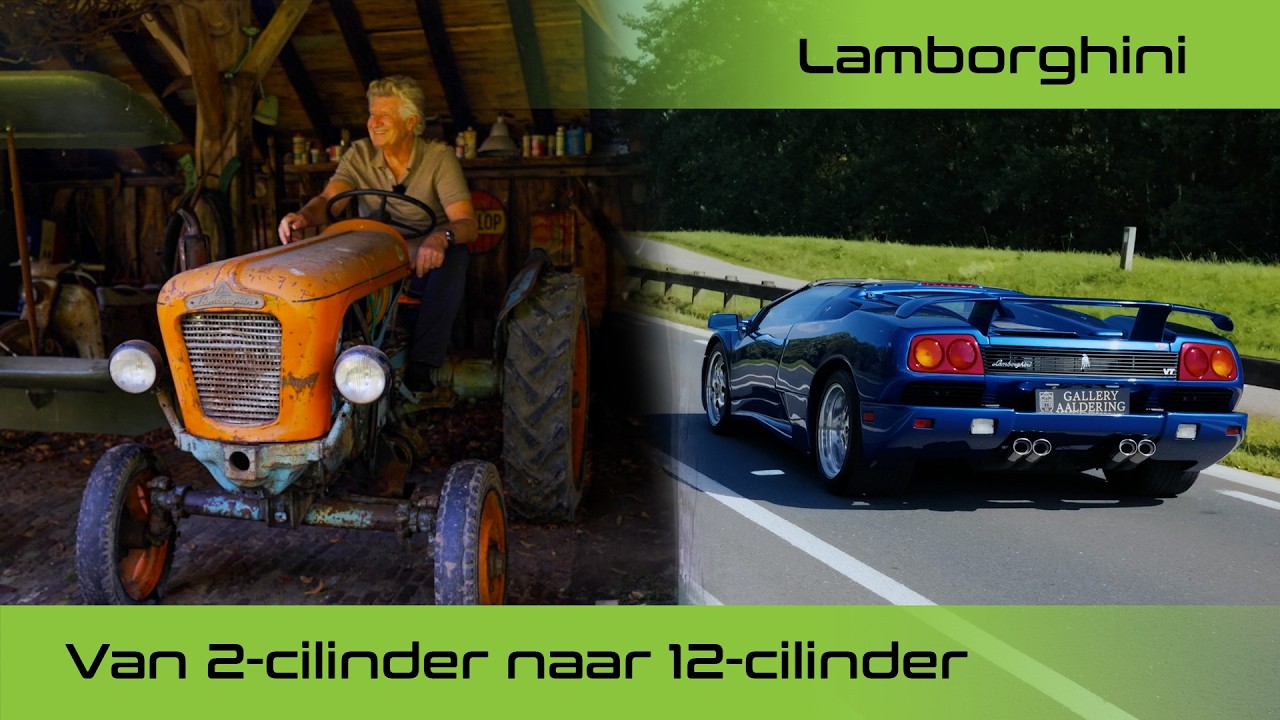 Van tractoren tot supercars: het ongelooflijke verhaal van Lamborghini! | Gallery Aaldering