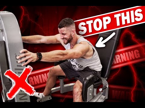 How to PROPERLY Use the Abductor &amp; Adductor Machine