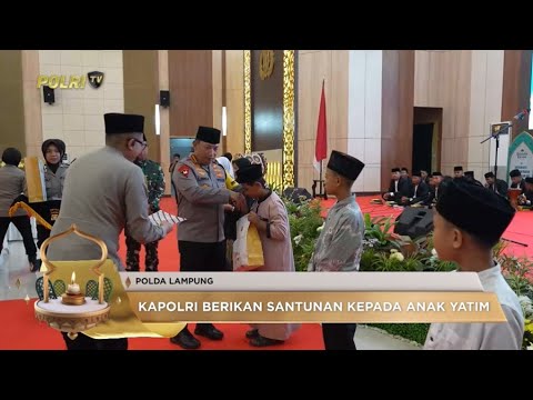 PERKUAT SILATURAHMI, KAPOLRI DAN PANGLIMA TNI HADIRI SAFARI RAMADAN DI POLDA LAMPUNG