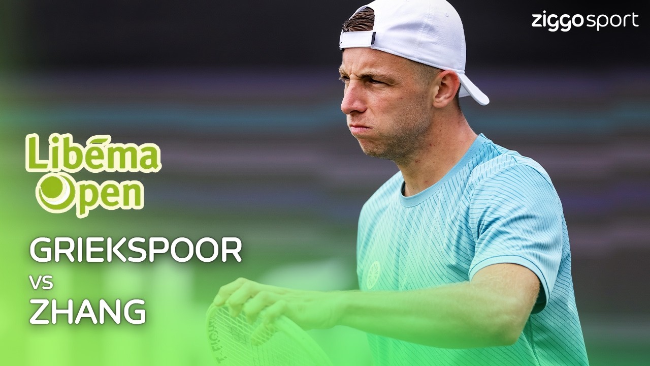 GEFRUSTREERDE GRIEKSPOOR HEEFT HET LASTIG TEGEN ZHANG 🤬 | Griekspoor vs Zhang | Libéma Open 2026