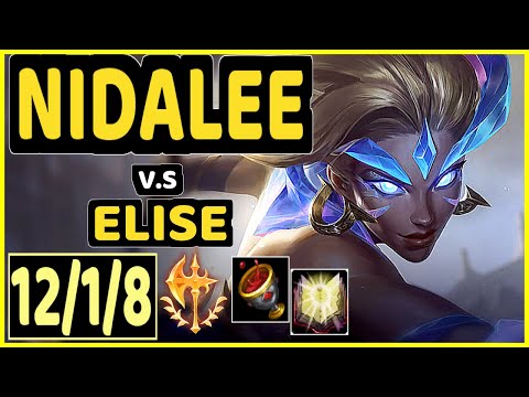LUROX (NIDALEE) vs ELISE - 12/1/8 KDA JUNGLE CHALLENGER GAMEPLAY - EUW