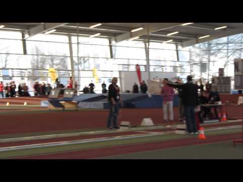 NDM Halle 2.2.2014 - 200m MJ U20 2. Zeitfinale