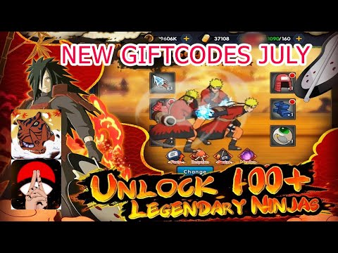 Legendary Heroes Revolution & 6 New Giftcodes July - Ultimate Wars: Awaken Naruto RPG Android iOS