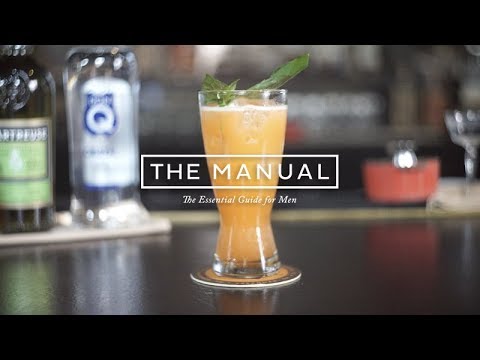 How to Make the Through the Garden Cocktail