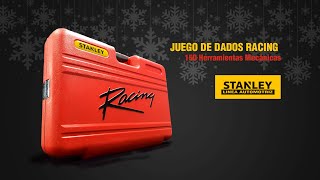 Juego de Dados Racing Stanley 150 Herramientas