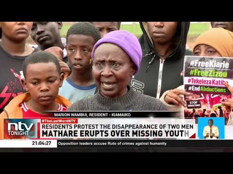 One shot dead as protests erupt in Mathare over abduction of two activists