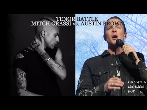 Mitch Grassi vs. Austin Brown | Tenor Battle | E♭1 - C6 | HD