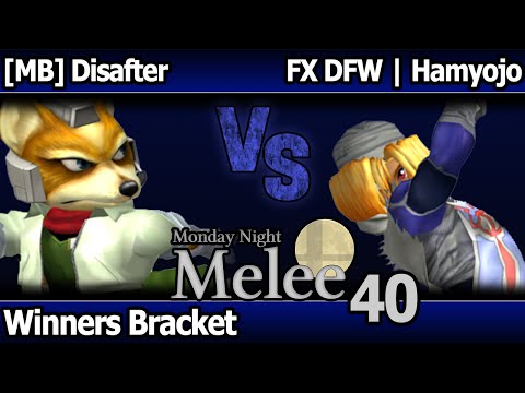 MNM 40 Melee - [MB] Disafter (Fox) vs FX DFW | Hamyojo (Sheik) - Winners Bracket