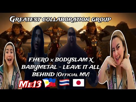 FIRST TIME HEARING REACTION “ F.HERO x BODYSLAM X BABYMETAL - LEAVE IT ALL BEHIND” GREATEST COLLAB