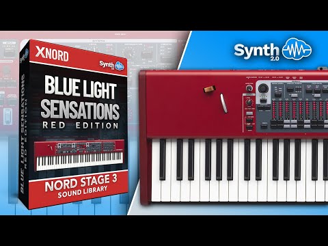 GPR015 - Blue Light Sensations (Red Edition) - Nord Stage 2 / 2 EX ( 30 presets ) - Video Preview 1
