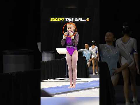 And she won the gold with this "technique"😳🥇 #gymnastics #vault #sports #leotard