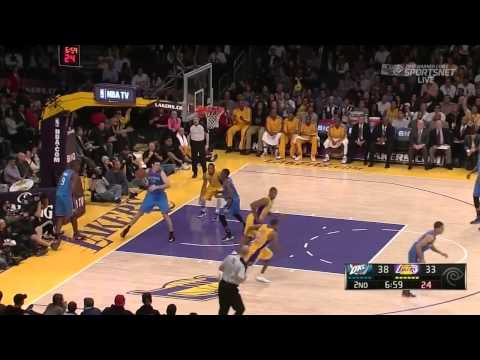 Thunder vs Lakers Highlights(1.11.2013)