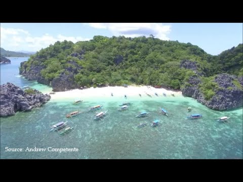 Caramoan Island White Sand Beach & Crystal Clear Water