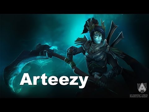 Arteezy Phantom Assassin 1 shot 1 kill Dota 2