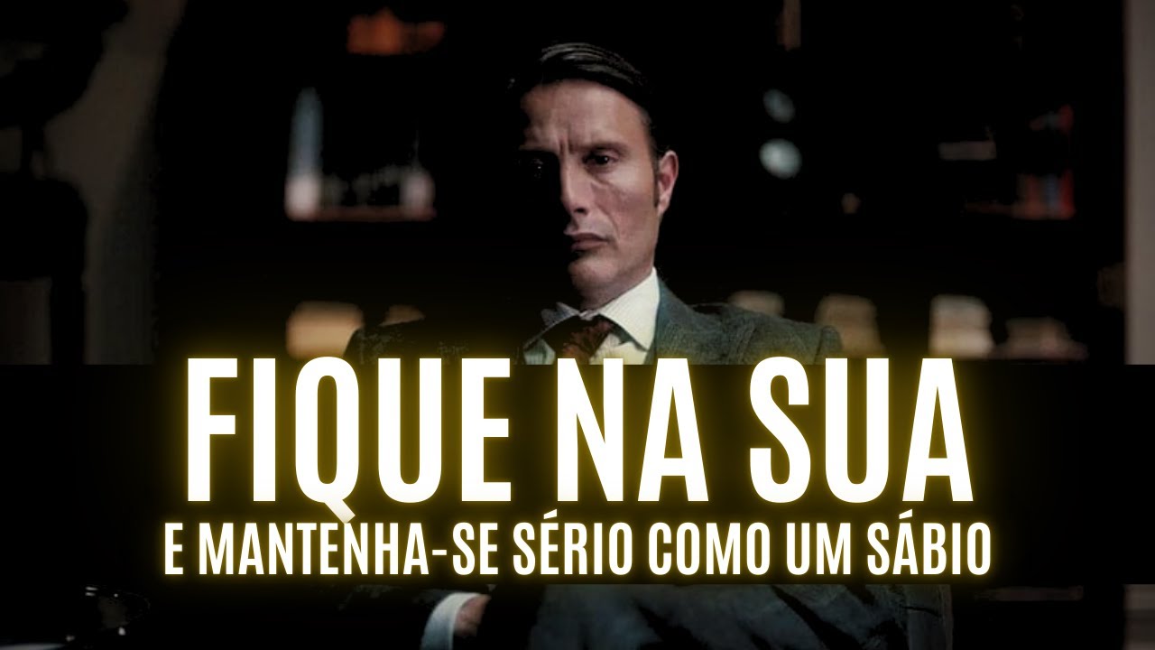 FIQUE NA SUA e SEJA SÉRIO como UM SÁBIO | 6 LEIS para uma vida simples