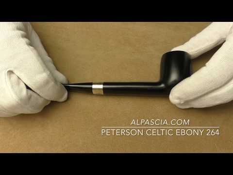 Peterson Celtic Ebony 264 - pipe 1884