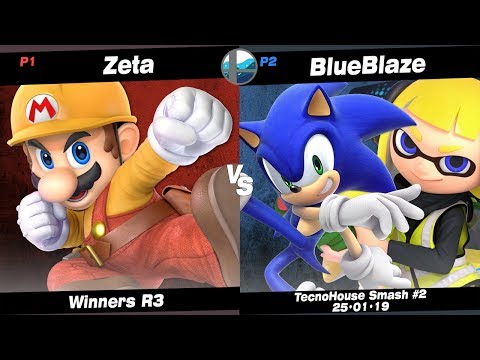 TecnoHouse #2: OZN | Zeta (Mario) vs OZN | BlueBlaze (Sonic, Inkling) - Winners R3