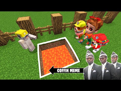 Traps for PAW PATROL.EXE in Minecraft