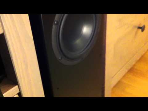 Nubert nuLine 82 an Denon AVR-1912 Sound Frequencies