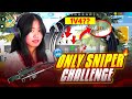 Free Fire Mobile Sniper Queen Is Here Only Sniper Challenge In Free Fire Sooneeta