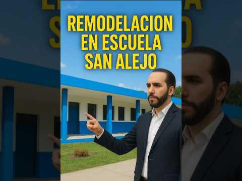 Educativo🚧📚 Remodelación en Escuela:Centro Escolar San Alejo