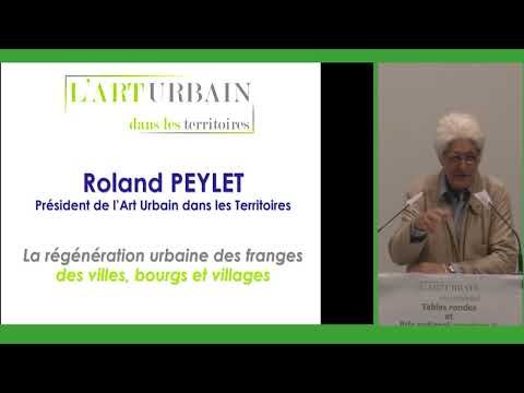 Art Urbain Territoires - Table ronde-débat 2021 - Roland Peylet